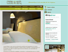 Tablet Screenshot of centro19hotel.com